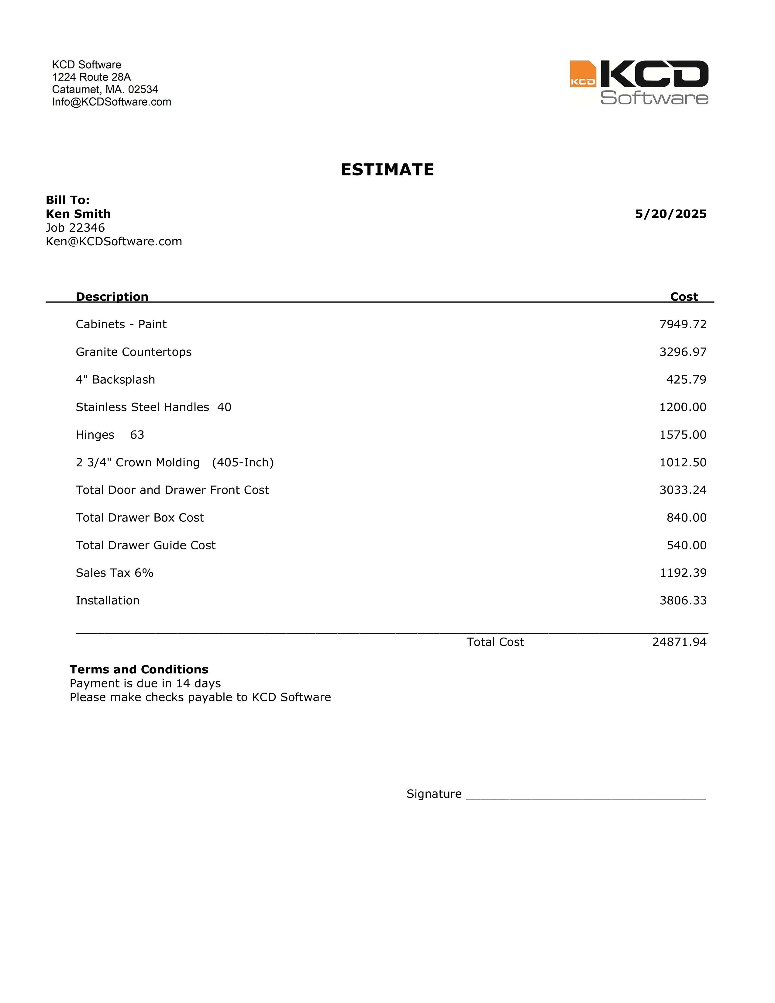 Mirage Estimate 1